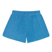 women's cerulean french terry short