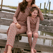 girls Betsy Ann pima pajamas set