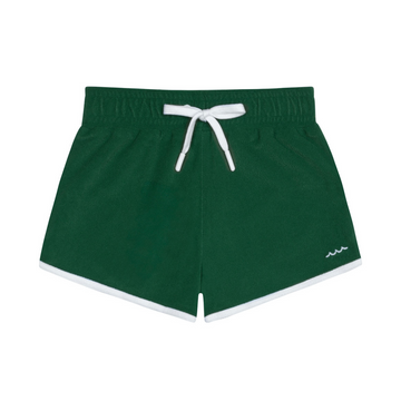 boys palma green terry boardie