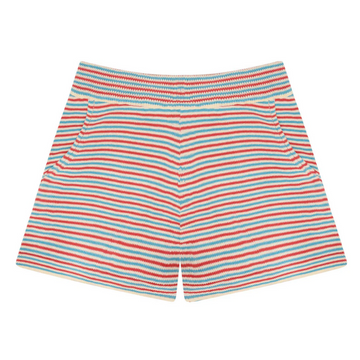 women's marina stripe knit short