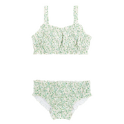 girls sea marsh floral ruffle bikini