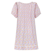 women's orchid floral coverup