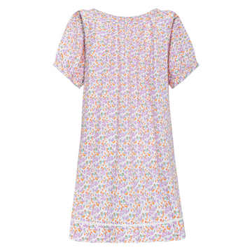 women's orchid floral coverup