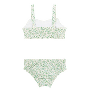 girls sea marsh floral ruffle bikini