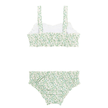 girls sea marsh floral ruffle bikini