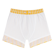 men's marigold stripe boardie