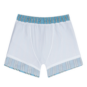 men's isla blue stripe boardie