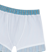 men's isla blue stripe boardie