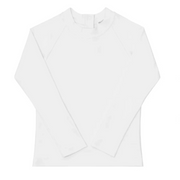 unisex crane white rashguard