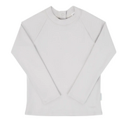 unisex dove grey rashguard