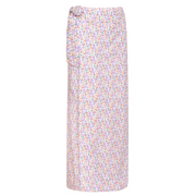 women's orchid floral pareo