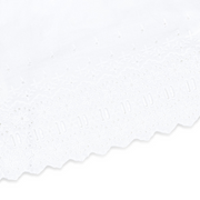 women's white schiffly shorts