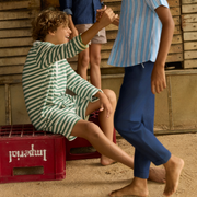 boys deep chambray pants
