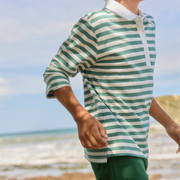 unisex palma stripe rugby shirt