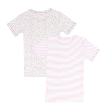 girls cotton tee 2-pack