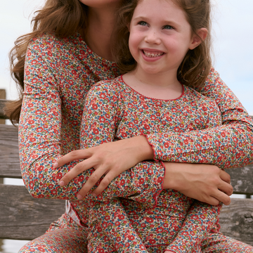girls Betsy Ann pima pajamas set