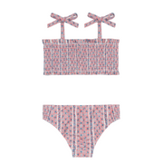 girls rosa vine smocked bikini