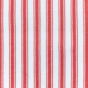 baby ribbon ticking stripe pima footie