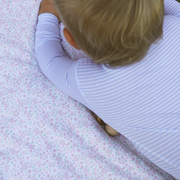 baby antique floral blanket