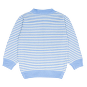 unisex chalet stripe knit sweater
