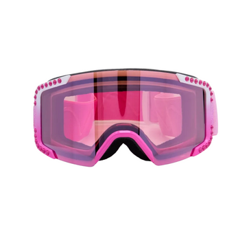 bling2o frost pink rhinestone kids winter ski goggles