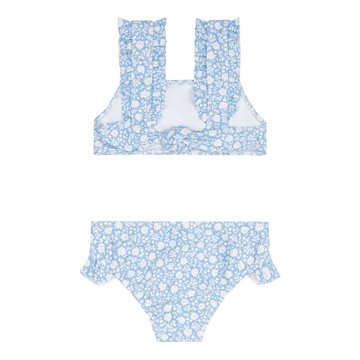 girls alpine fiore ruffle strap bikini