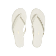 tkees cream boyfriend flip flop
