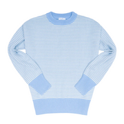 women's chalet stripe knit sweater