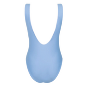 women's chalet blue scoop neck one piece