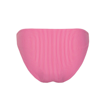 women's gondola stripe low waist bikini bottom
