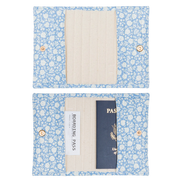 alpine fiore quilted passport cover