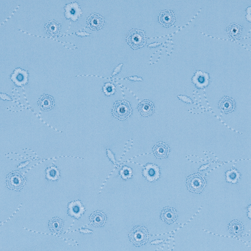 women's dusk blue eyelet cup bikini top