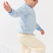 unisex chalet stripe knit sweater