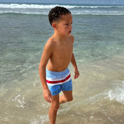 boys nordic colorblock boardie