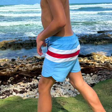 boys nordic colorblock boardie