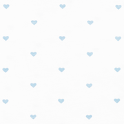 unisex blue heart pima pajamas set