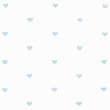 unisex blue heart pima pajamas set