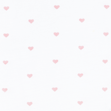 girls pink heart pima pajamas set