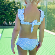 girls alpine fiore ruffle strap bikini