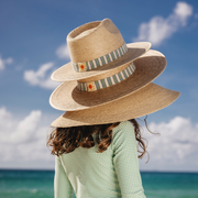 sunshine tienda kids tamarin stripe palm hat