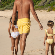 men's soleil yellow boardie