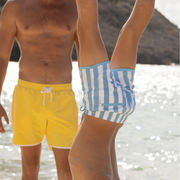 men's soleil yellow boardie