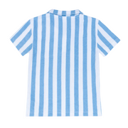 boys bay stripe french terry polo