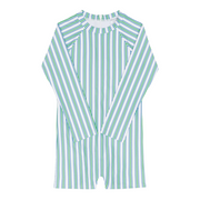 unisex tamarin stripe rashguard one piece