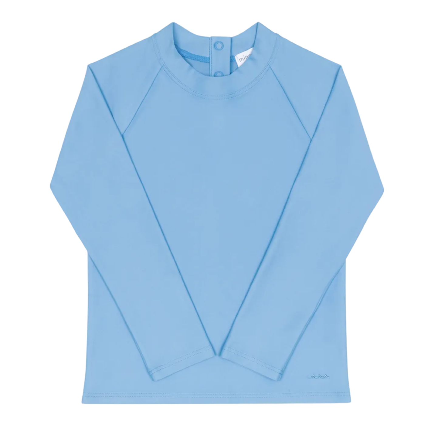 Reorg Rash Guard Blue unisex le marin blue rashguard – minnow