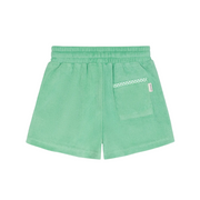 boys gustavia green french terry short
