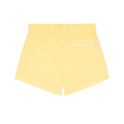 boys soleil yellow panelled boardie