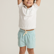 boys tamarin stripe french terry short
