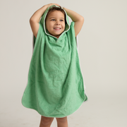 unisex gustavia green hooded towel coverup