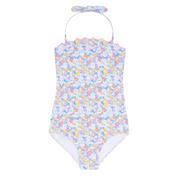 girls jasmine blossom halter one piece